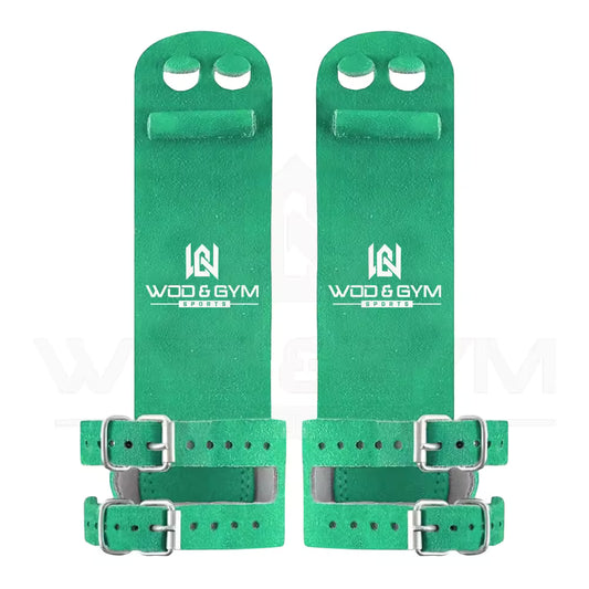 Calleras PAWSGRIP Verde para barras asimétricas y cuidado de manos en gimnasia artística